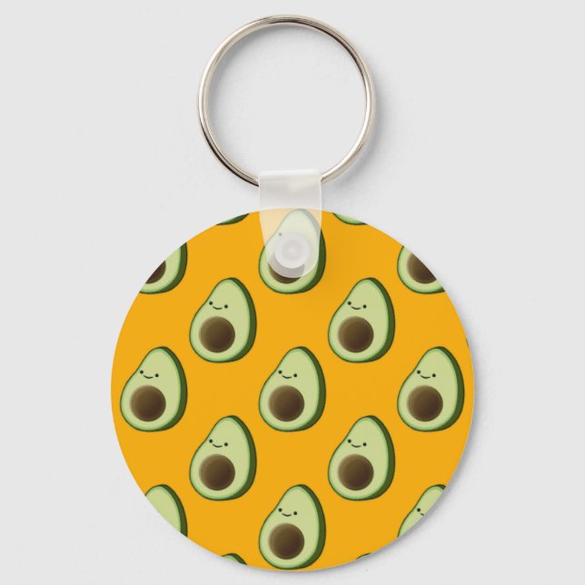 Chaveiro Avocado Pattern (Frente)