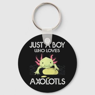 Chaveiro Axolotl Gift Anime Japonês Apenas Um Menino Que Am