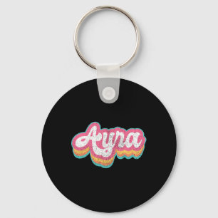 Chaveiro Ayra First Name Girl Vintage 70s 80s Personalizada