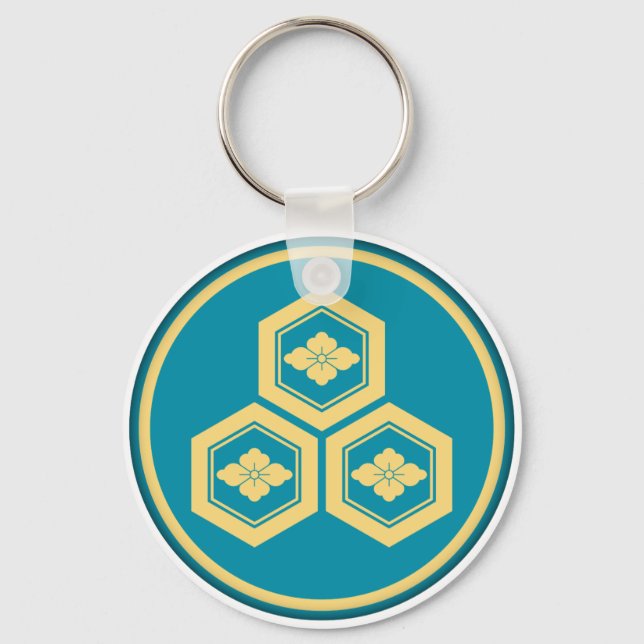 Chaveiro Azai Clan Kamon (Frente)