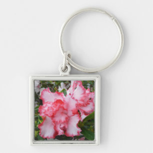 Chaveiro Azaleas Primavera Floral, Vermelhas Duplas e Branc