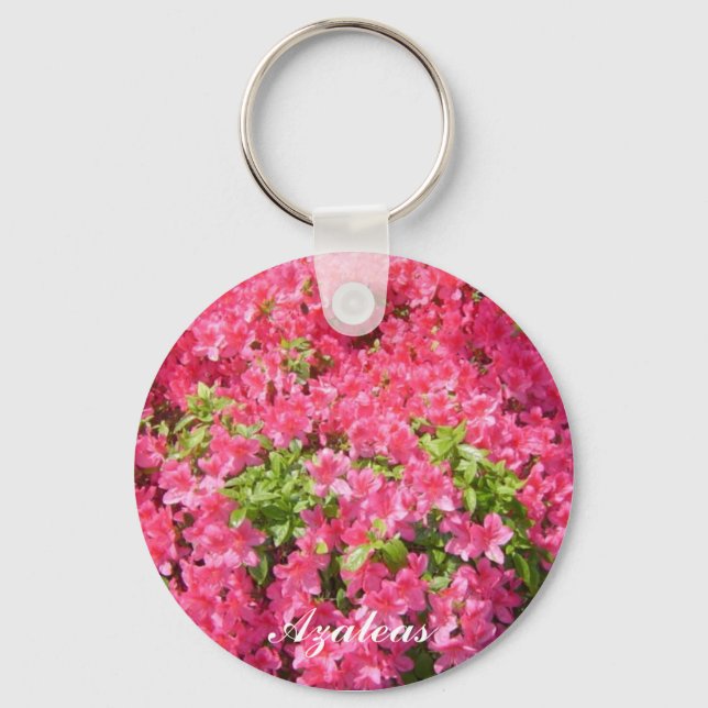 Chaveiro Azaléias Rosa (Frente)