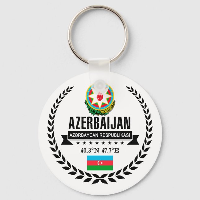 Chaveiro Azerbaijão (Frente)
