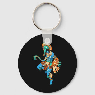 Chaveiro Aztec Deus Da Guerra E Do Sol - Huitzilopochtli
