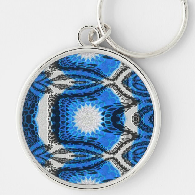 Chaveiro Azul atômico (Frente)