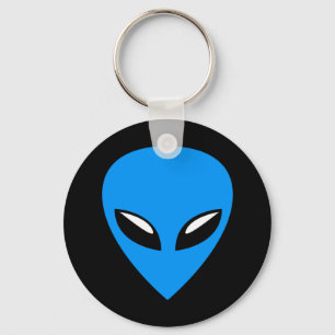Chaveiro Azul cinzento do UFO da alienígena
