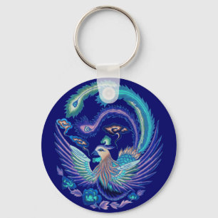 Chaveiro azul da benevolência