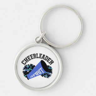 Chaveiro Azul do cheerleader