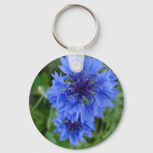 Chaveiro azul do Cornflower