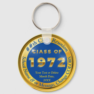 Chaveiro Azul e Dourado, Classe de 1972, Favores de Reunião