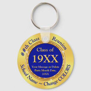 Chaveiro Azul e Dourado, Classe de presente 1956, ou QUALQU