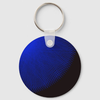 Chaveiro azul e preto