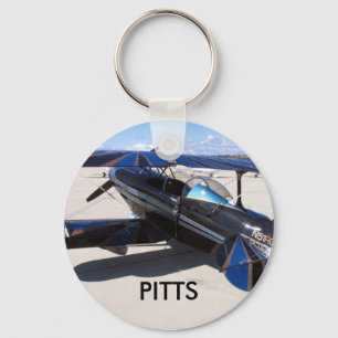 Chaveiro Azul especial de Pitts, PITTS