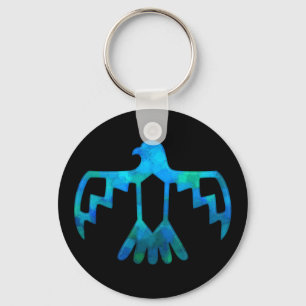 Chaveiro azul esverdeado de Thunderbird
