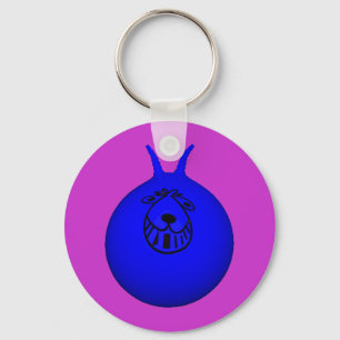 Chaveiro Azul/roxo do Keyring do funil do espaço
