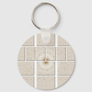 Chaveiro Azulejos de canvas Floral de Parede Hakuna Matata