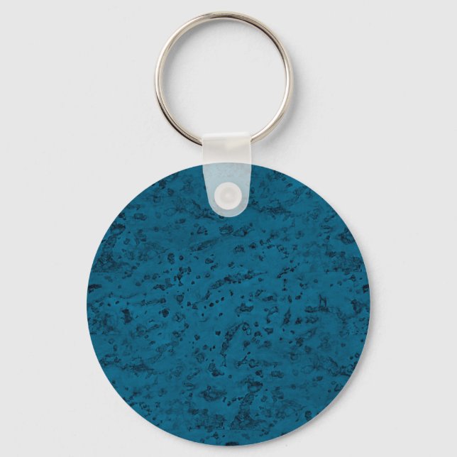 Chaveiro Azure Blue Cork - Grãos de Madeira (Frente)