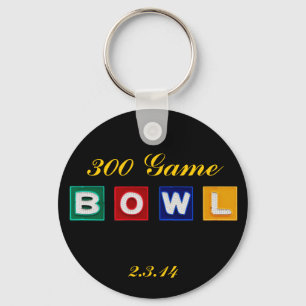 Chaveiro B O W L Cartas