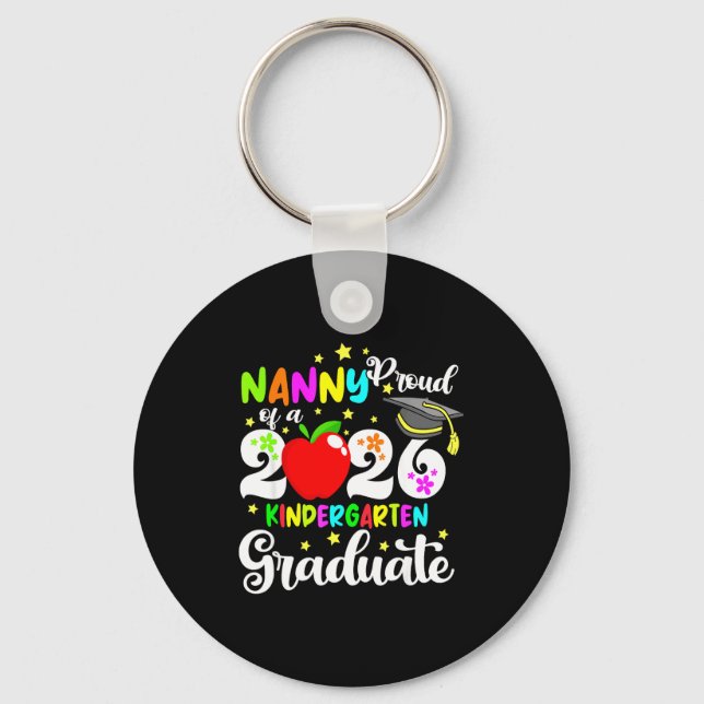 Chaveiro Babá orgulhosa das mães graduadas no jardim de inf (Frente)