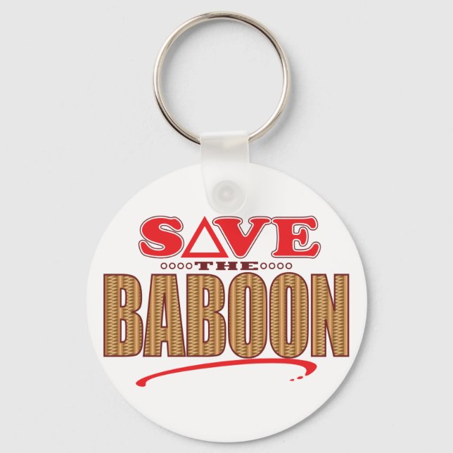 Chaveiro Baboon Save (Frente)