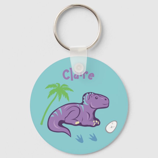 Chaveiro Baby Dinosaur Iguanodon (Frente)