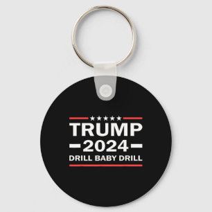 Chaveiro Baby Drill Donald Trump 2024 Retire a América
