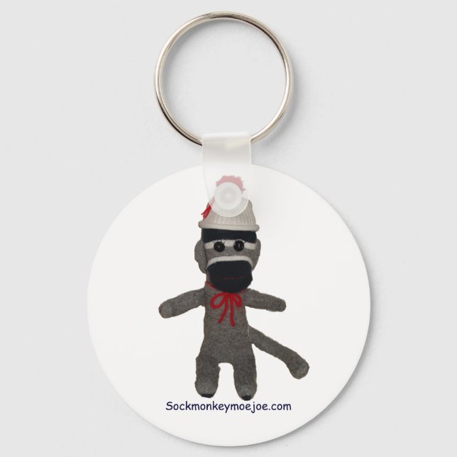 Chaveiro Baby Sock Monkey Keychain (Frente)
