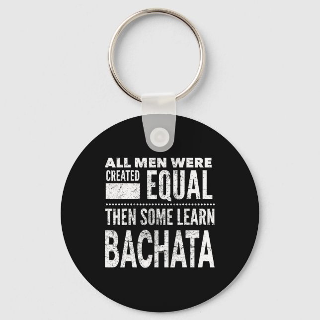 Chaveiro Bachata Dançando latim Dança Brincadeira (Frente)
