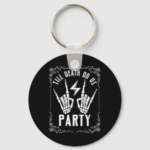 Chaveiro Bachelorette Till Death Nos Party Skeleton Hand