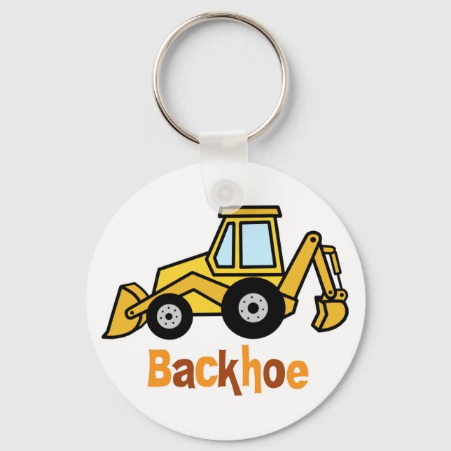 Chaveiro Backhoe (Frente)