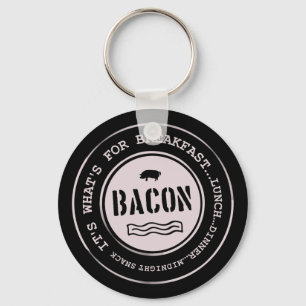 Chaveiro Bacon é o que é para o comensal do almoço do
