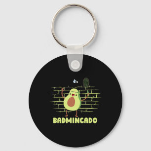 Chaveiro Badminado - Racket Engraçado Jogo Jogo Coincide Ba