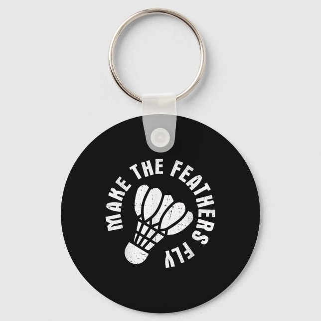 Chaveiro Badminton 4  (Frente)