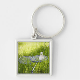 Chaveiro Badminton definido para ir