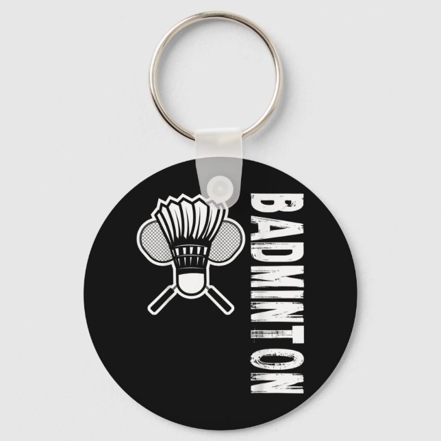 Chaveiro Badminton desportivo (Frente)