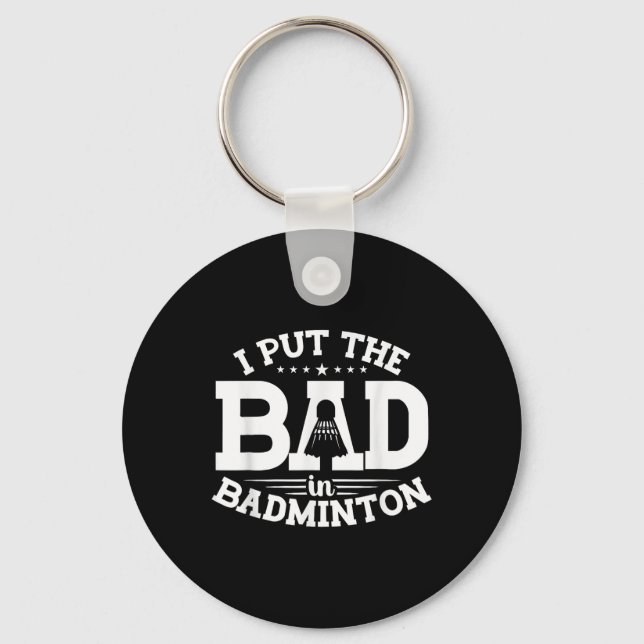 Chaveiro Badminton, Eu Coloco o Mal Em Badminton, Shutt Div (Frente)