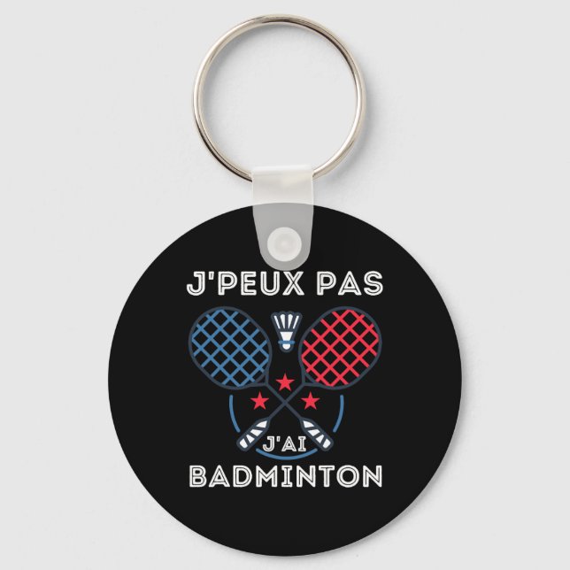 Chaveiro Badminton Jersey (Frente)