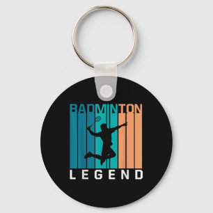 Chaveiro Badminton Legend Jogador De Badminton Shuttle Spor