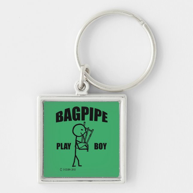 Chaveiro Bagpipe Play Boy (Frente)