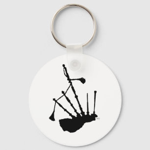 Chaveiro Bagpipe Silhouette