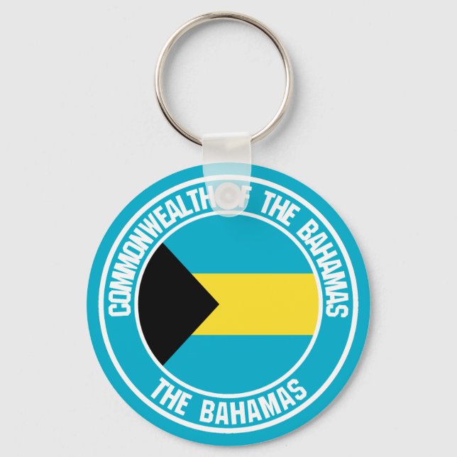 Chaveiro Bahamas — Round Emblem (Frente)