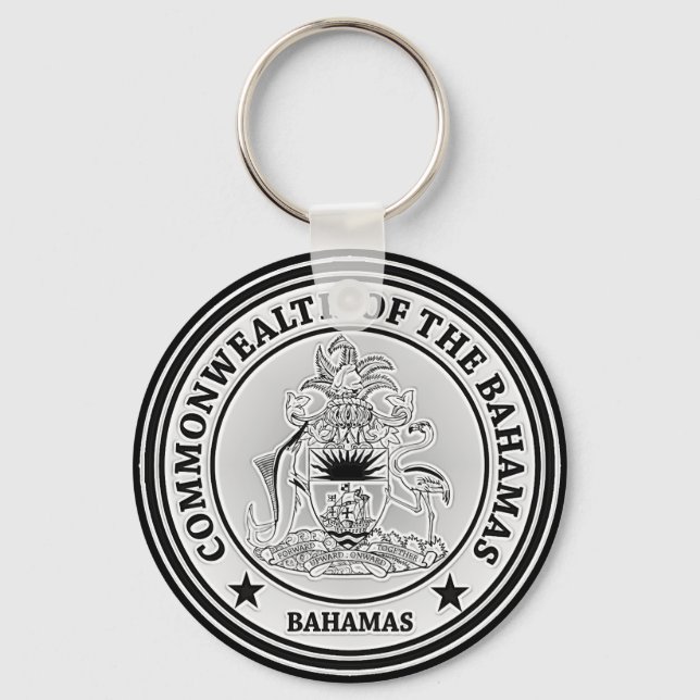 Chaveiro Bahamas — Round Emblem (Frente)