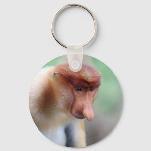 Chaveiro Baía Bornéu de Labuk do macaco de Proboscis