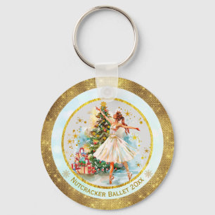 Chaveiro Bailarina do Ballet Quebra-Nozes - Lembrança de Na