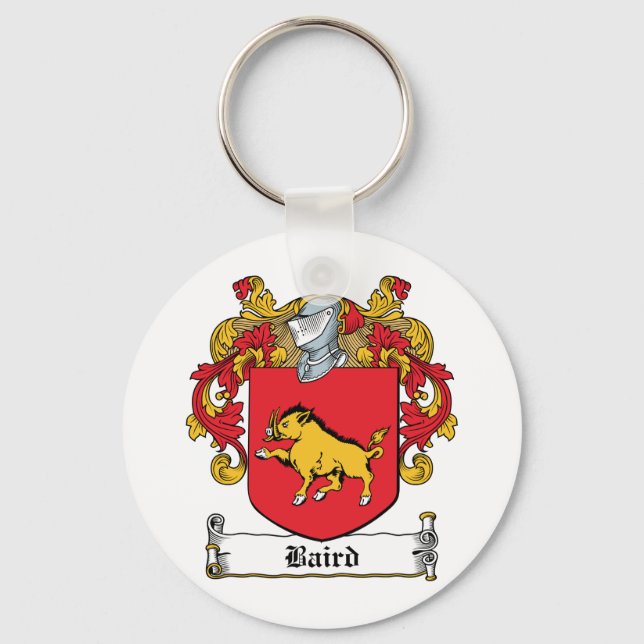 Chaveiro Baird Family Crest (Frente)