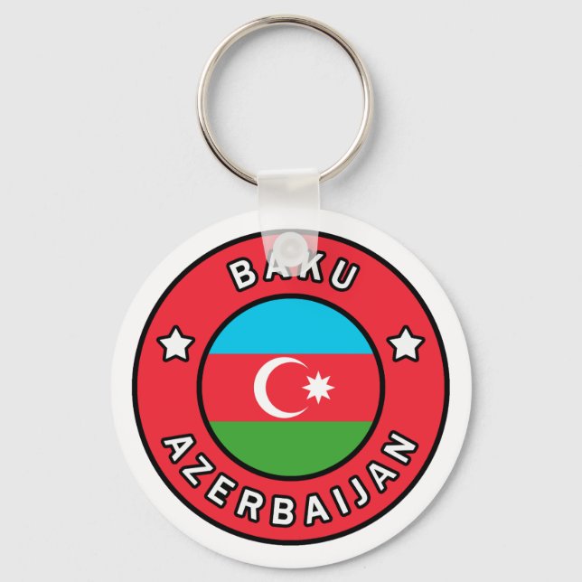Chaveiro Baku Azerbaijão (Frente)