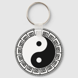 Chaveiro Balança: Ba Gua, oito trigramas yin yang TCM