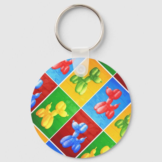 Chaveiro Balão Poodle (Frente)