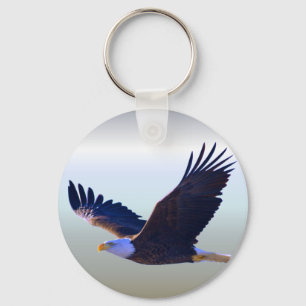 Chaveiro Bald Eagle Flying