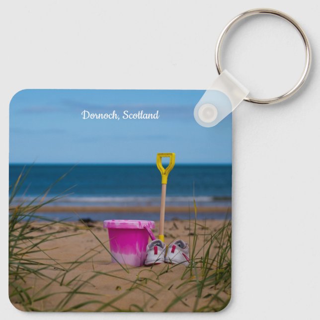 Chaveiro Balde e Espada em Dornoch Beach (Verso)